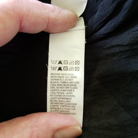 Lucky Brand Embroidered Blouse w/Embellishments - Picture 7 of 7